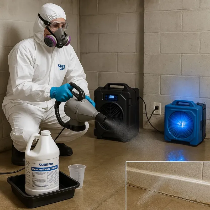 Sanitization and Odor Removal process in Newburgh Heights, OH