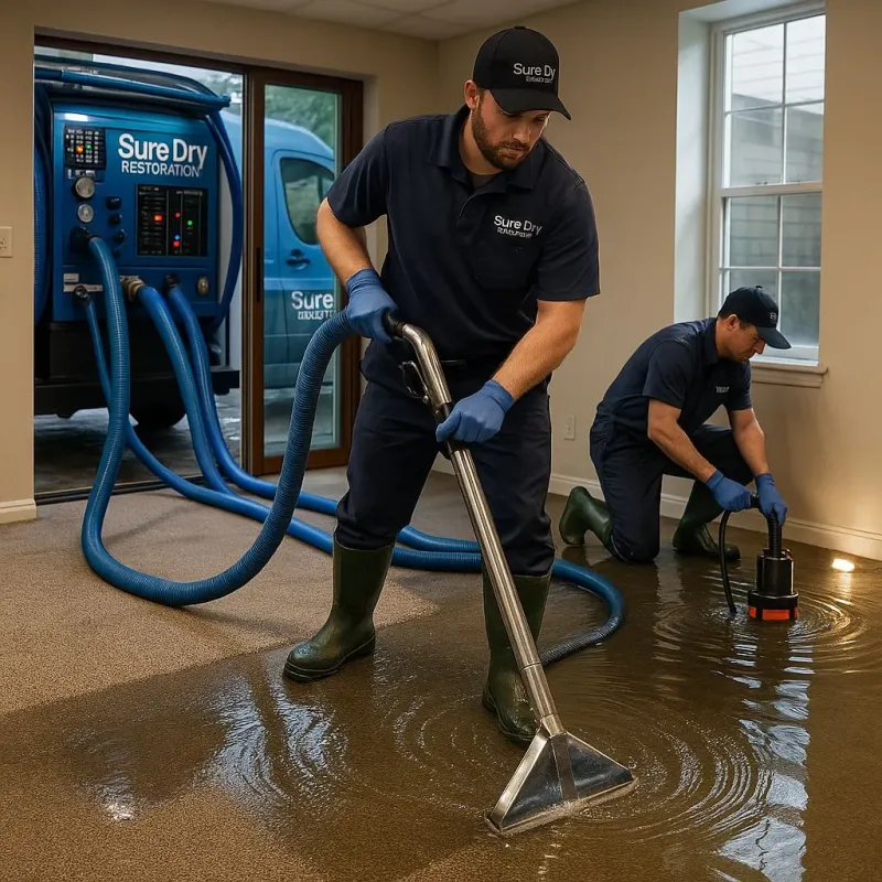 Water Extraction and Removal process in Newburgh Heights, OH